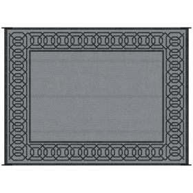 Outsunny Reversible Outdoor Rug, 9' x 12' Waterproof Plastic Straw Floor Mat, Portable RV Camping Carpet, Large Floor Mat for Backyard, Deck, Picnic