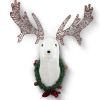 Lighted Christmas Wall Decor Reindeer Head